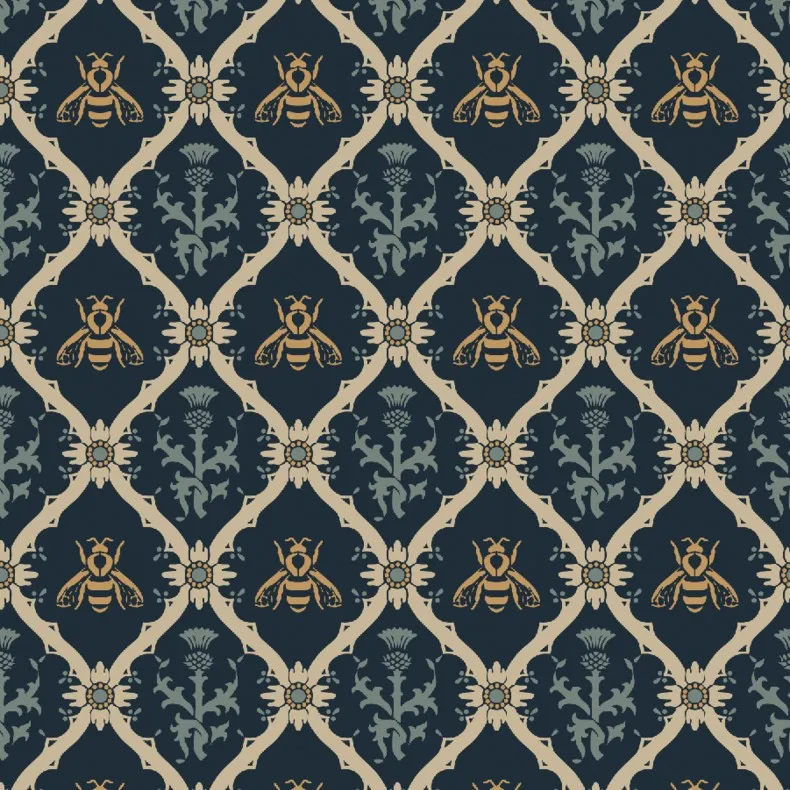 Ткань Silver Studio Lazy Daisy D405-01-TW