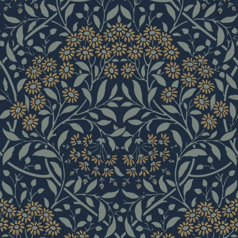 Ткань Silver Studio Lazy Daisy D406-01-TW