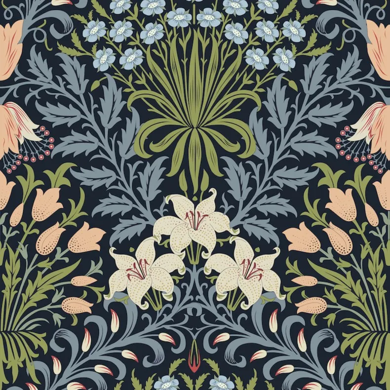 Ткань Silver Studio Lazy Daisy D411-01-TW