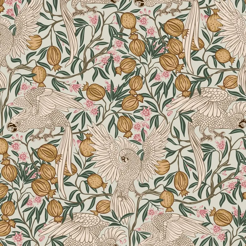 Ткань Silver Studio Woodnote D605-01-TW