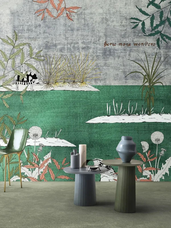 Обои для стен Wall&Deco 2021 Contemporary Wallpaper HOTSPOT