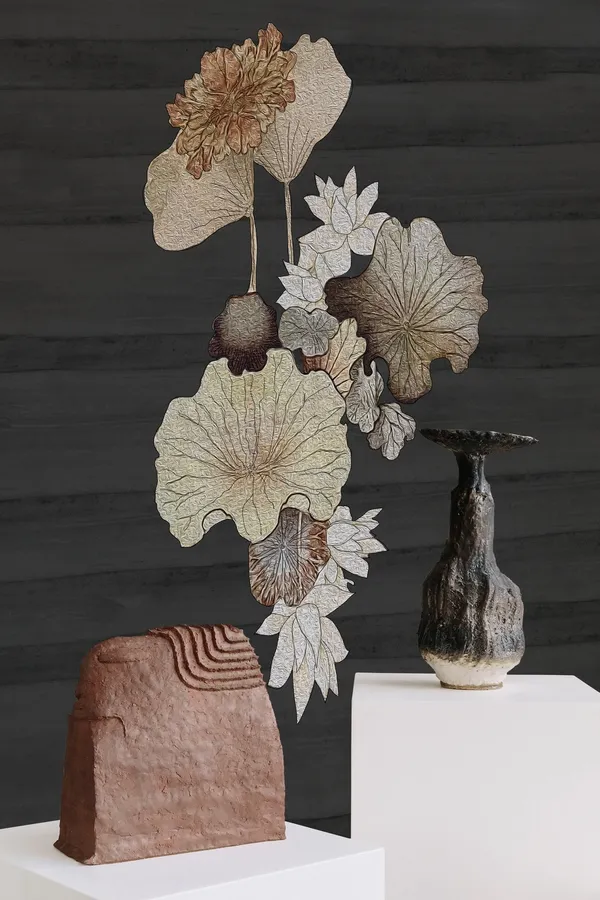 Обои для стен Wall&Deco 2021 Contemporary Wallpaper KUMA