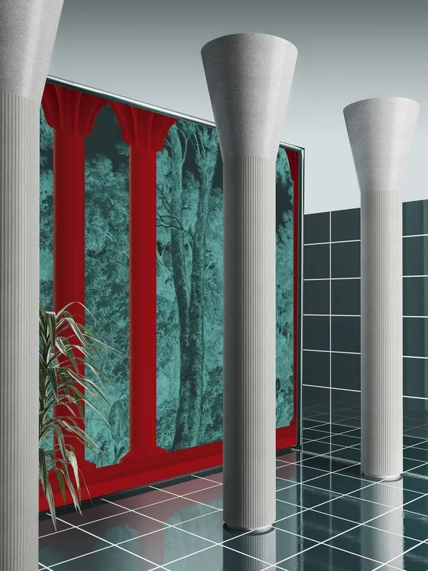 Обои для стен Wall&Deco 2021 Contemporary Wallpaper MORPHEUS