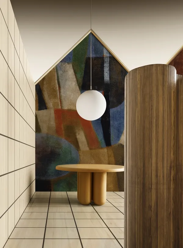 Обои для стен Wall&Deco 2021 Contemporary Wallpaper SONIA