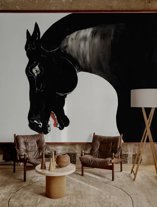 Обои для стен Wall&Deco 2022 Contemporary Wallpaper BUCEFALO