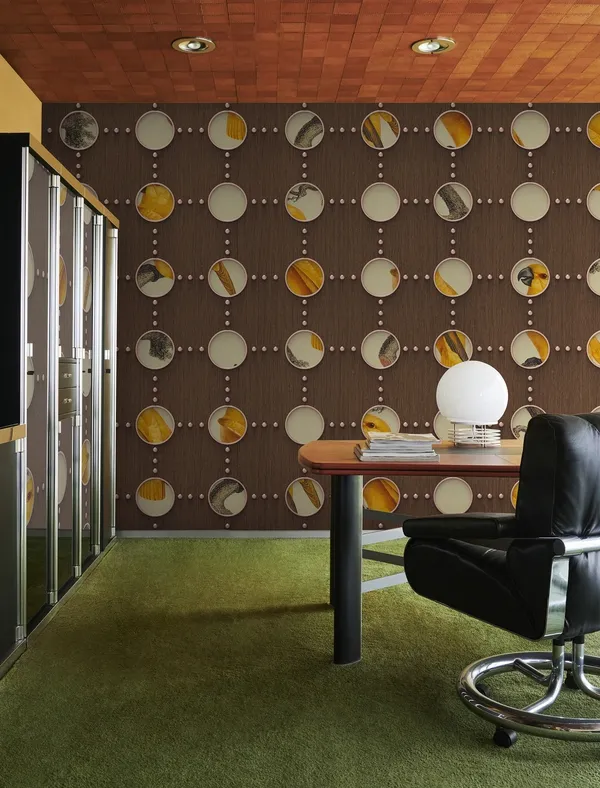 Обои для стен Wall&Deco 2022 Contemporary Wallpaper FLOW