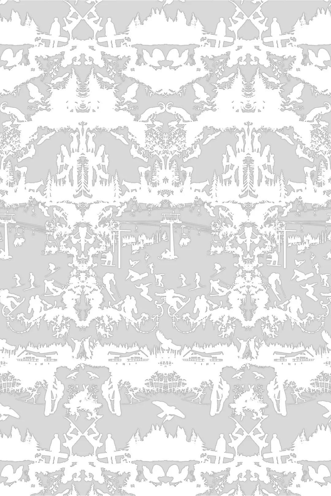 Обои для стен Timorous Beasties Alpine Toile FIB-004