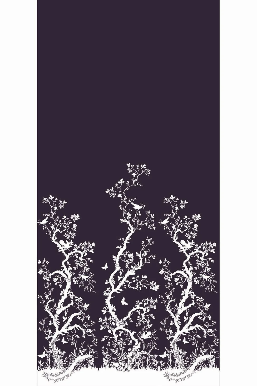 Обои для стен Timorous Beasties Birdbranch Hand Printed BIRD-5004-03