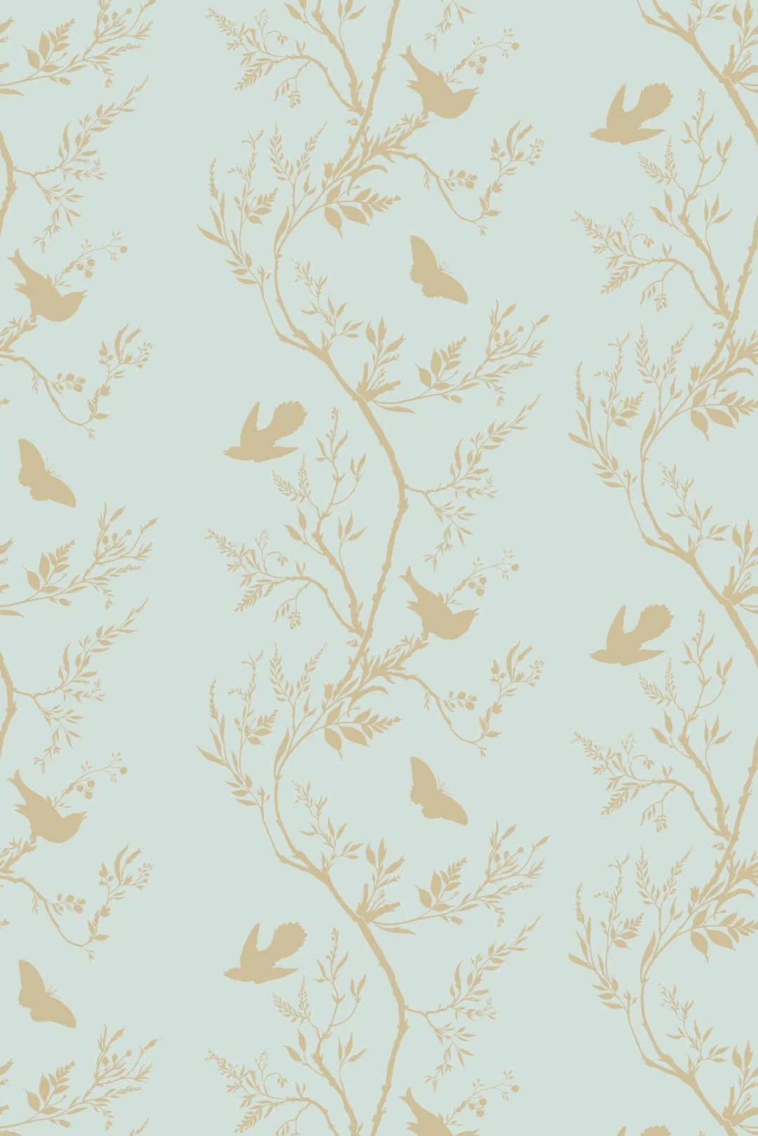 Обои для стен Timorous Beasties Birdbranch Stripe BBS-5001-06