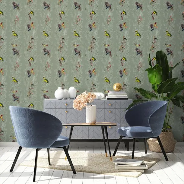 Обои для стен Timorous Beasties Birds N Bees MICA-08 #3