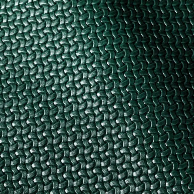 Ткань Studioart The Specialties Leathers Intreccio-Malachite