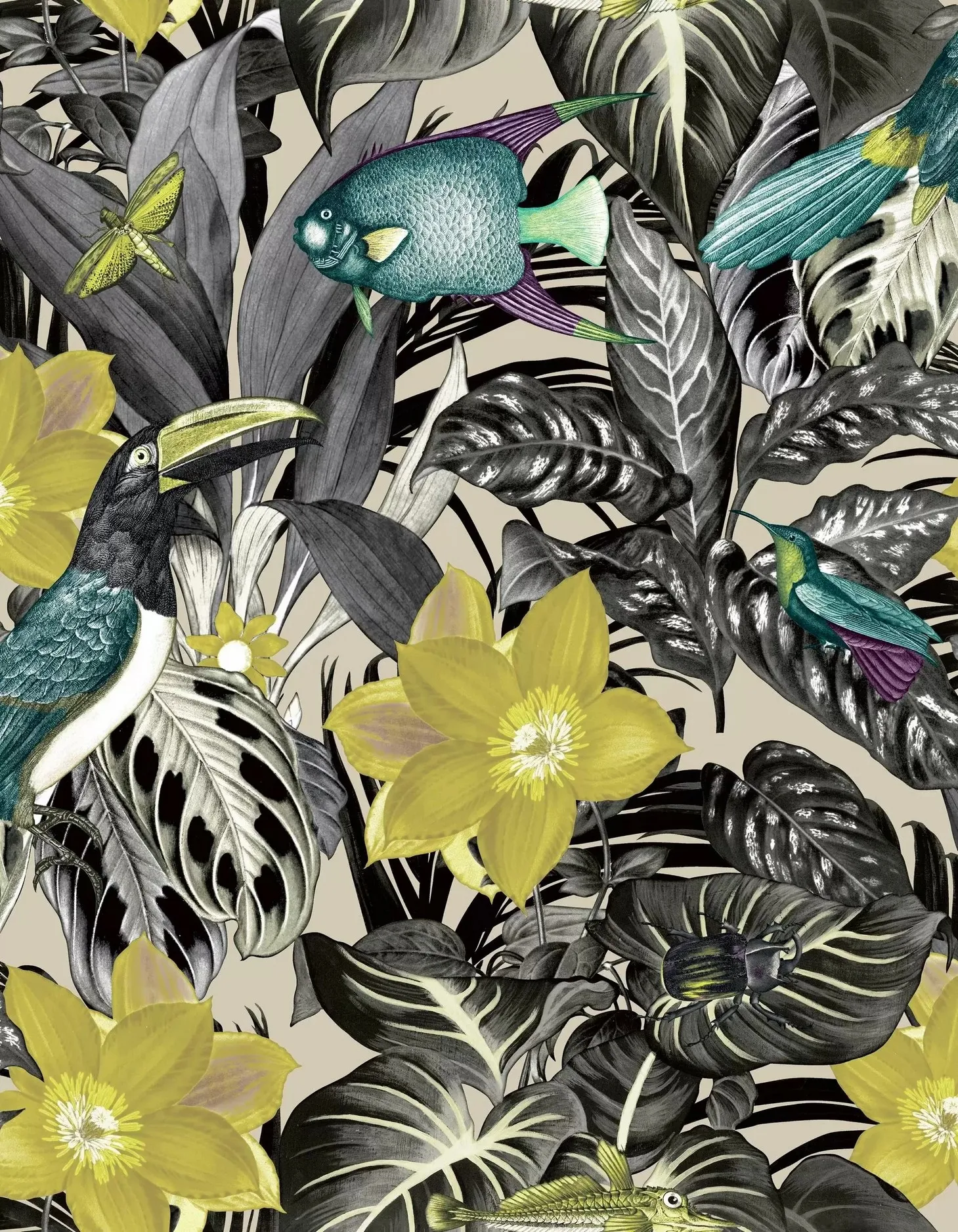 Обои для стен Hohenberger Tropical 26745