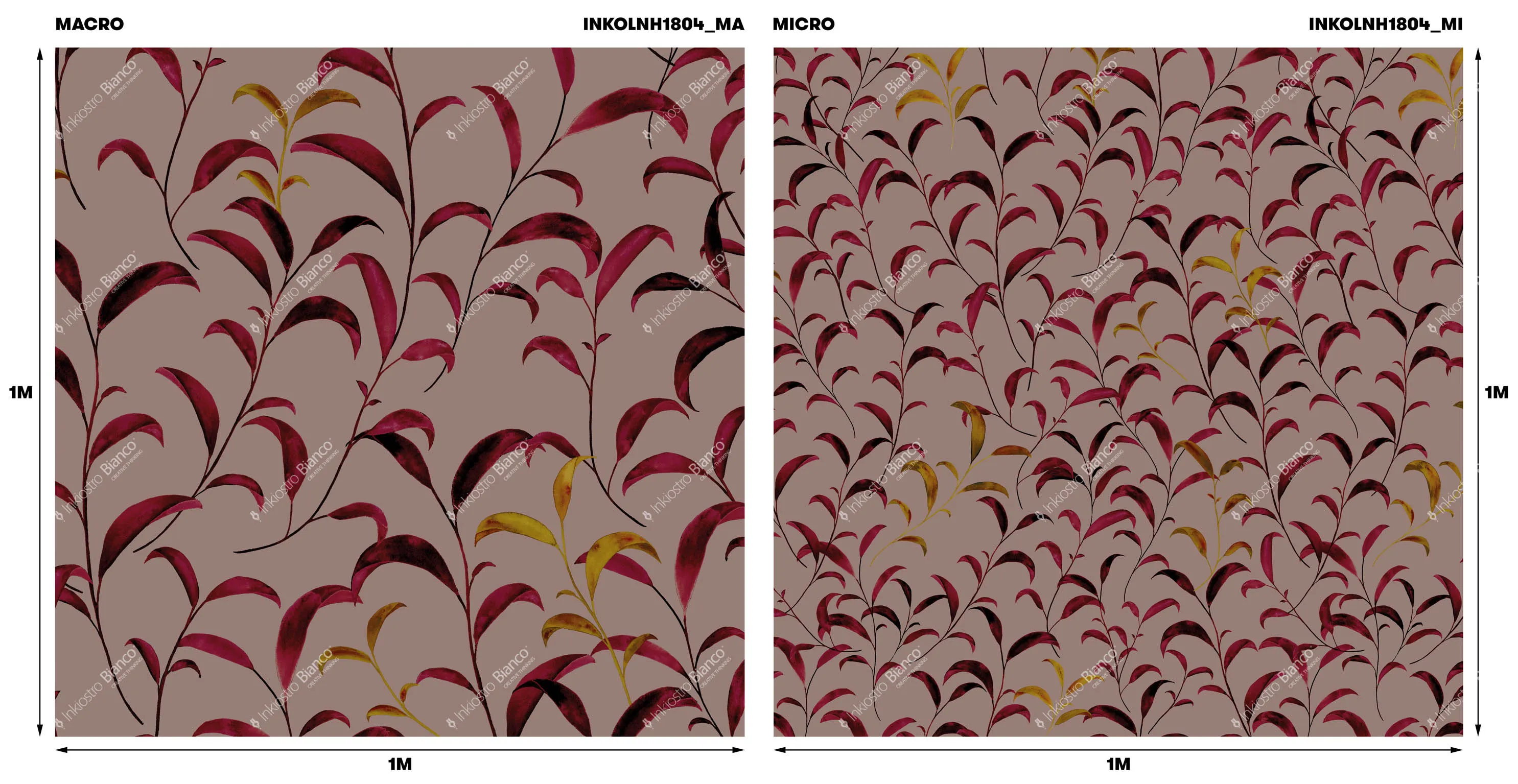 Ткань Inkiostro Bianco Follie inkolnh1804