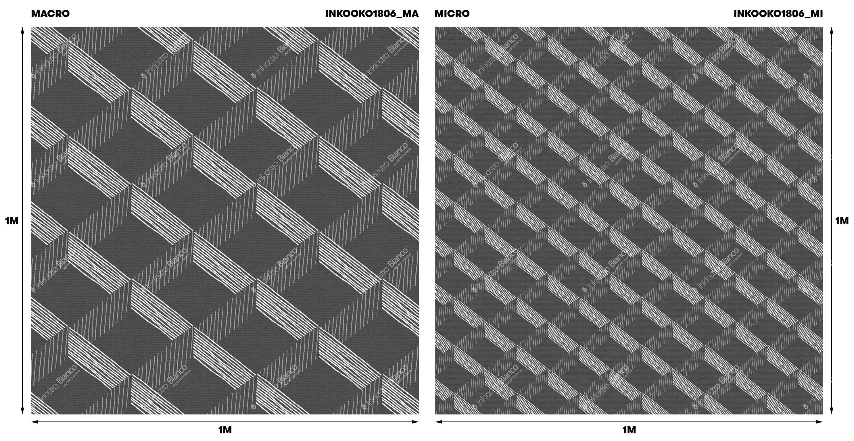 Ткань Inkiostro Bianco Rituals by Studio Zero giardino_inkooko1806
