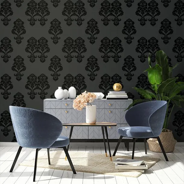 Обои для стен York Wallcoverings Black&White bl0397 #3