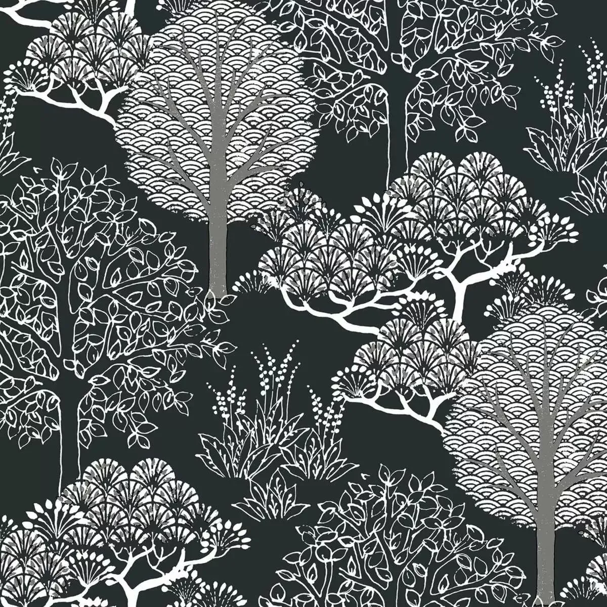 Обои для стен York Wallcoverings Black&White bw3852