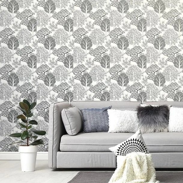Обои для стен York Wallcoverings Black&White bw3853 #4