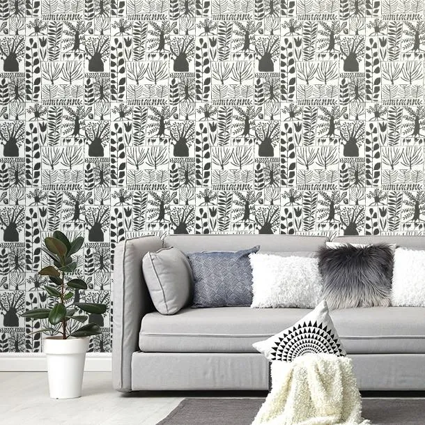 Обои для стен York Wallcoverings Black&White bw3862 #4