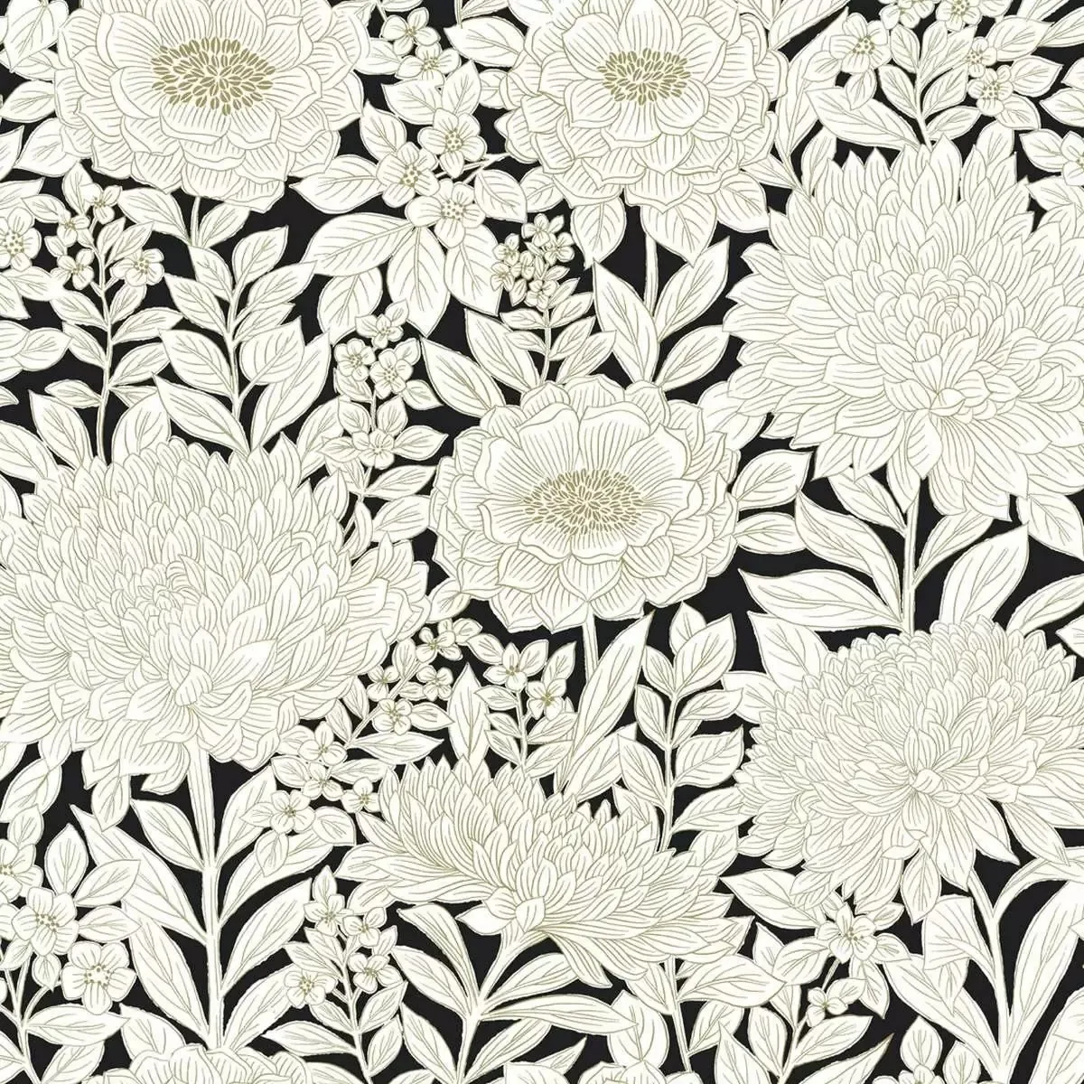 Обои для стен York Wallcoverings Black&White bw3923