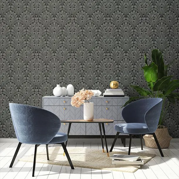 Обои для стен York Wallcoverings Black&White bw3951 #3