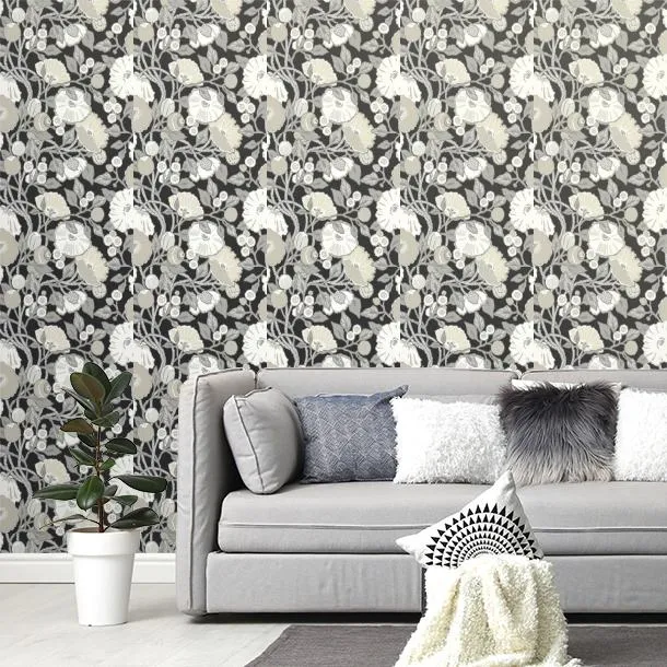 Обои для стен York Wallcoverings Black&White bw3981 #4