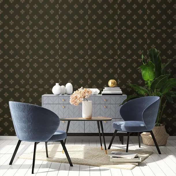 Обои для стен York Wallcoverings Black&White on1642 #3