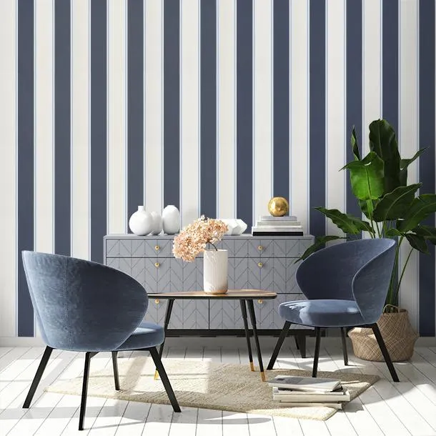 Обои для стен Ralph Lauren Signature Stripe Library PRL703-03 #3