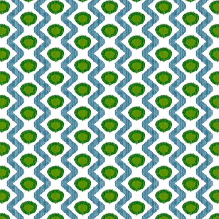 Ткань Gaston Y Daniela Maiorica calamarsal_azul_verde