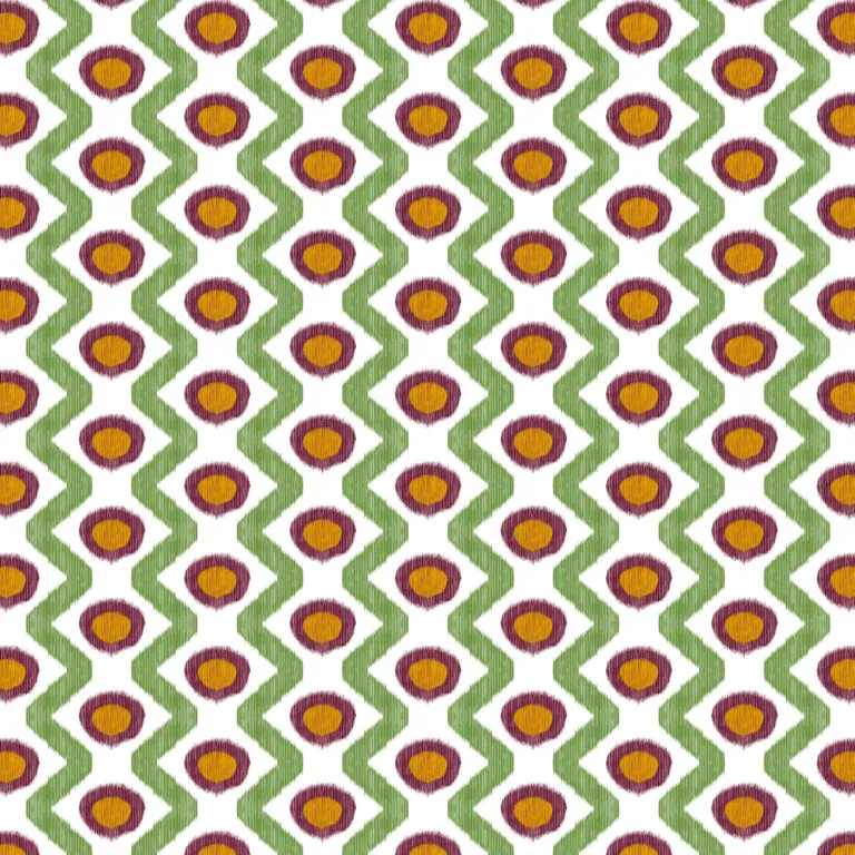 Ткань Gaston Y Daniela Maiorica calamarsal_verde_burdeos