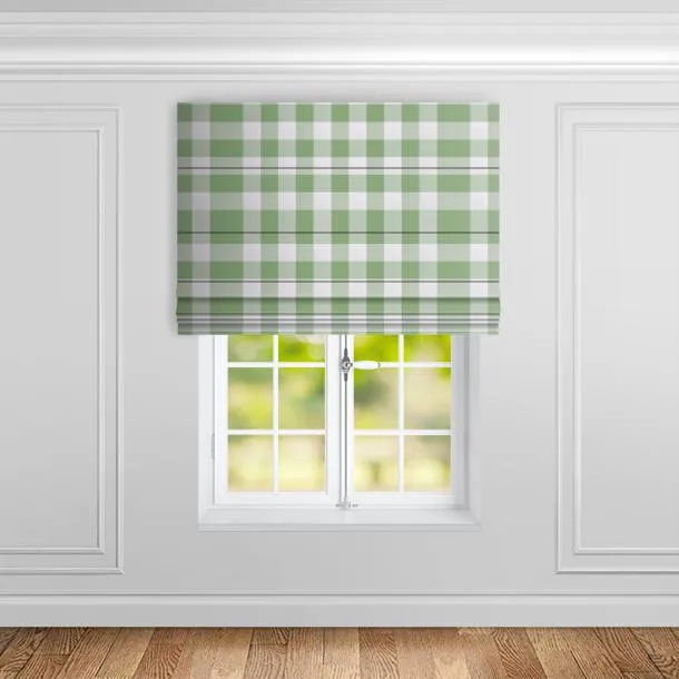 Ткань Gaston Y Daniela Maiorica deia_verde_cuadros #3