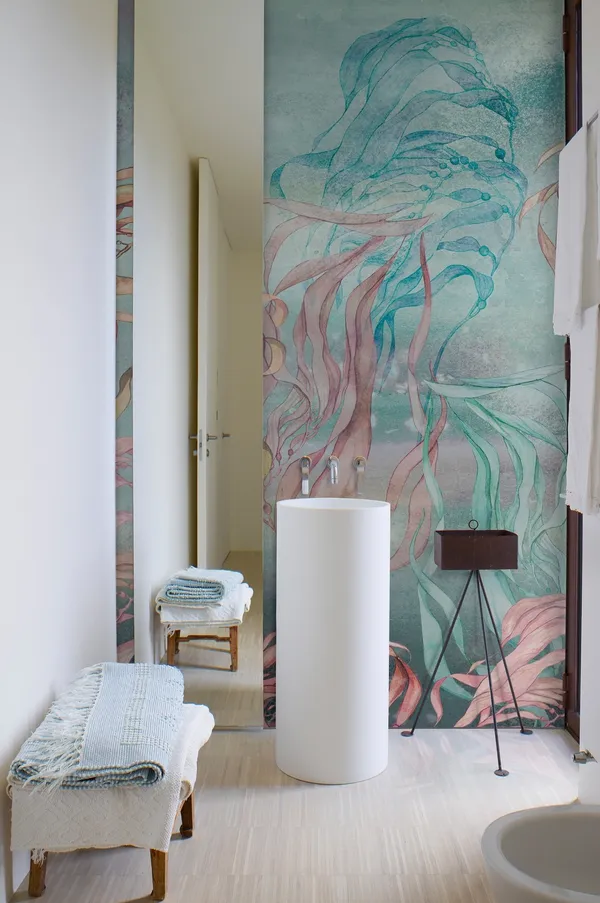 Обои для стен Wall&Deco 2021 Wet System WET-Fluttuante