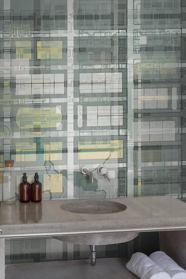 Обои для стен Wall&Deco 2022 Wet System WET-SMALLVILLE