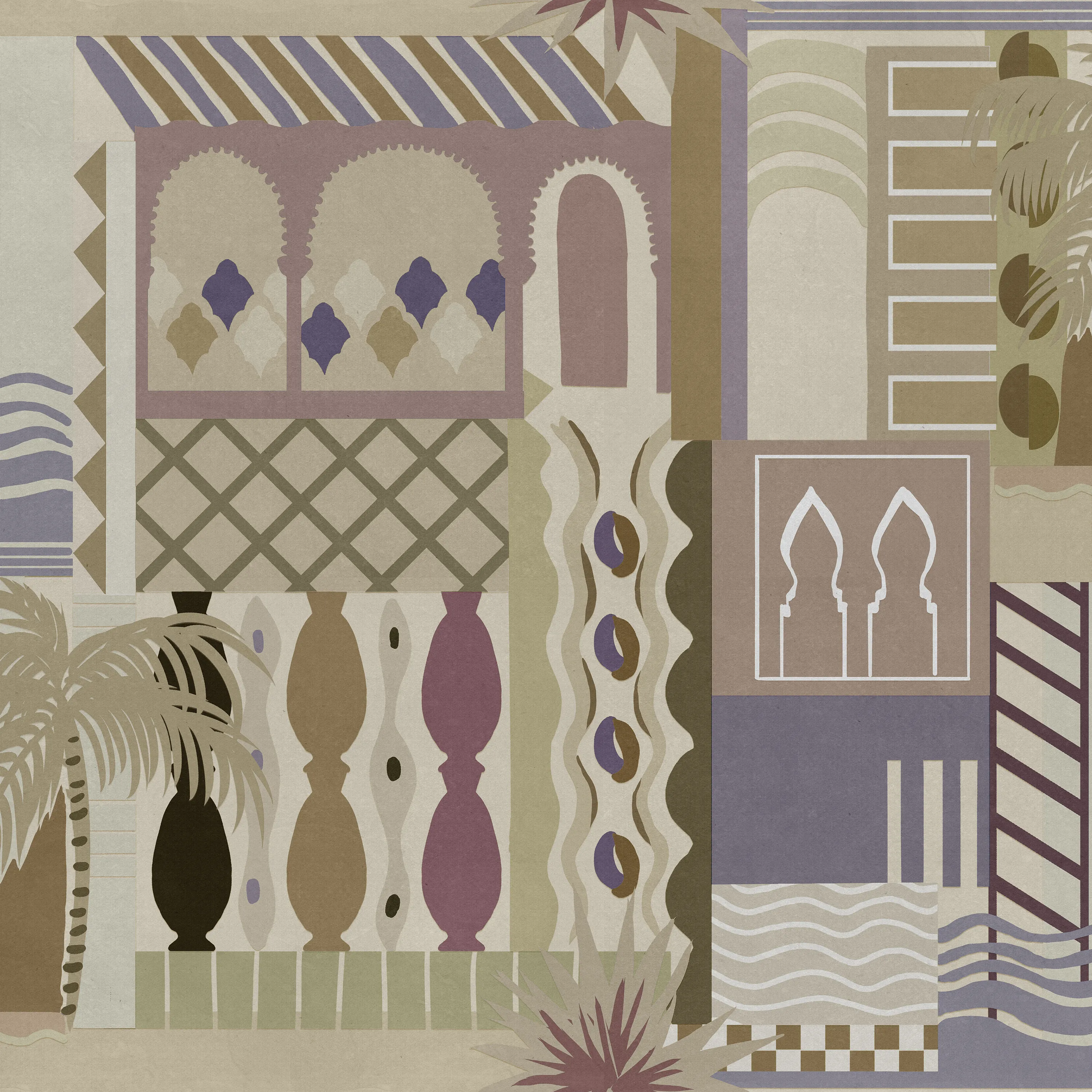 Обои для стен Coordonne Wander 9200062N