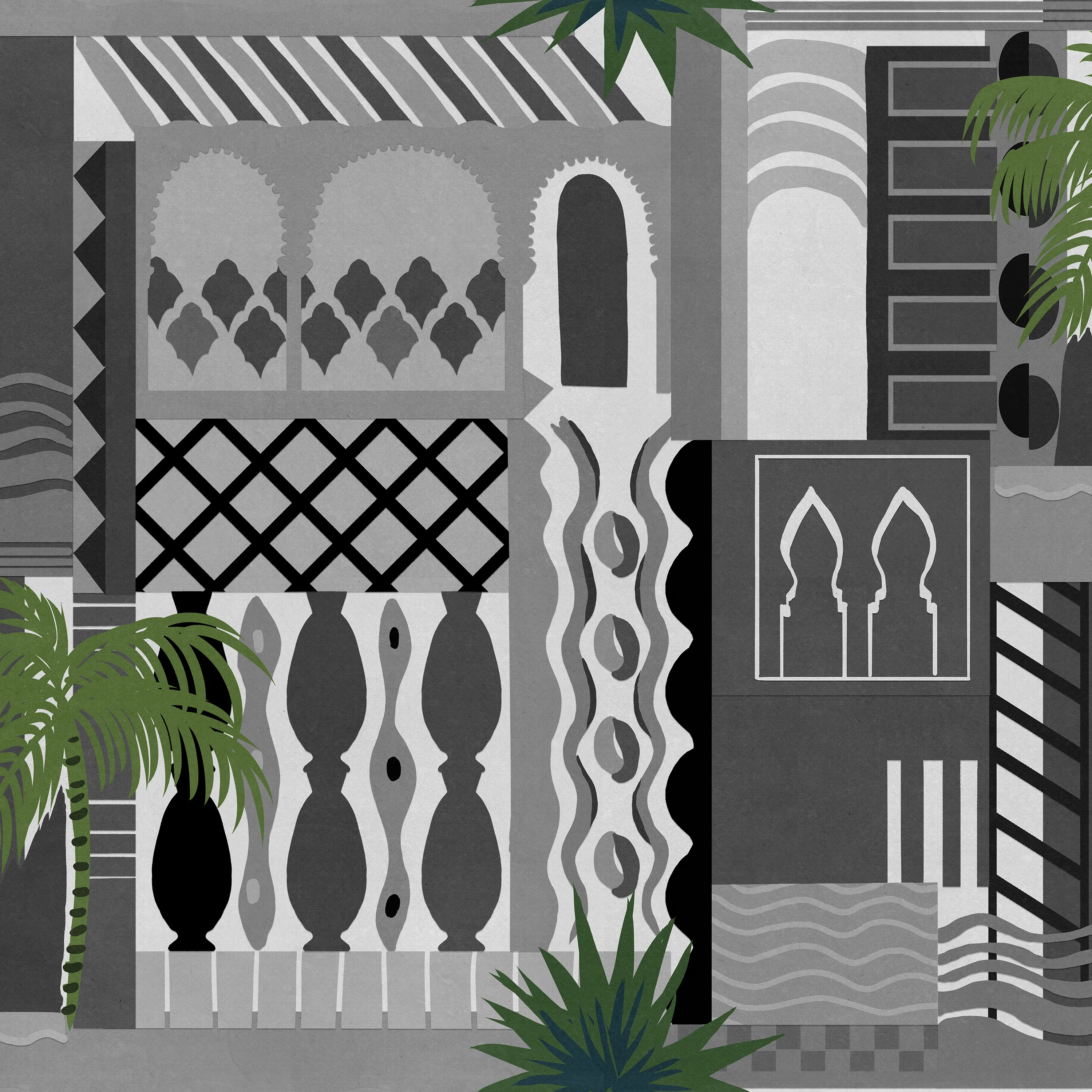 Обои для стен Coordonne Wander 9200063N