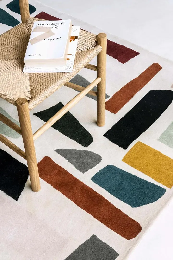 Tones Pieces Tufting Rug
