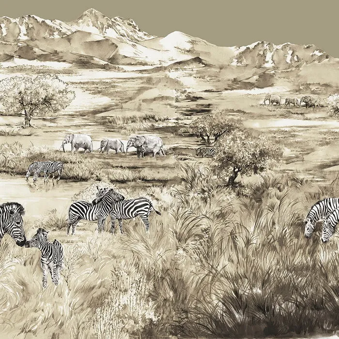 Обои для стен Faboie African Impression F-AF2002