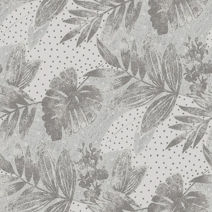 Ткань Cyan Stone Song of leaf LA-SL0201