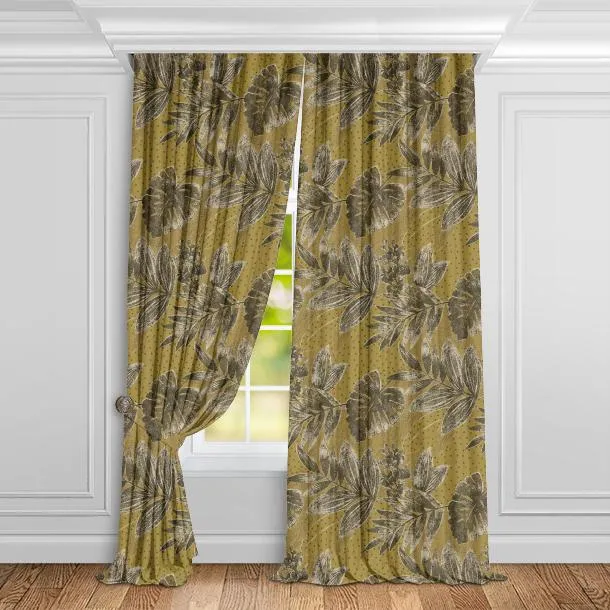 Ткань Cyan Stone Song of leaf LA-SL0203 #4