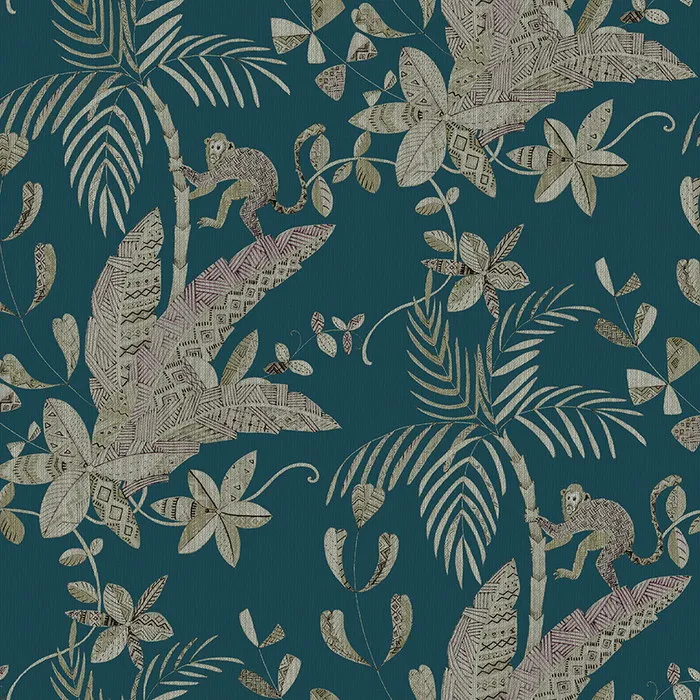 Ткань Cyan Stone Forest Search III LA-IM0103