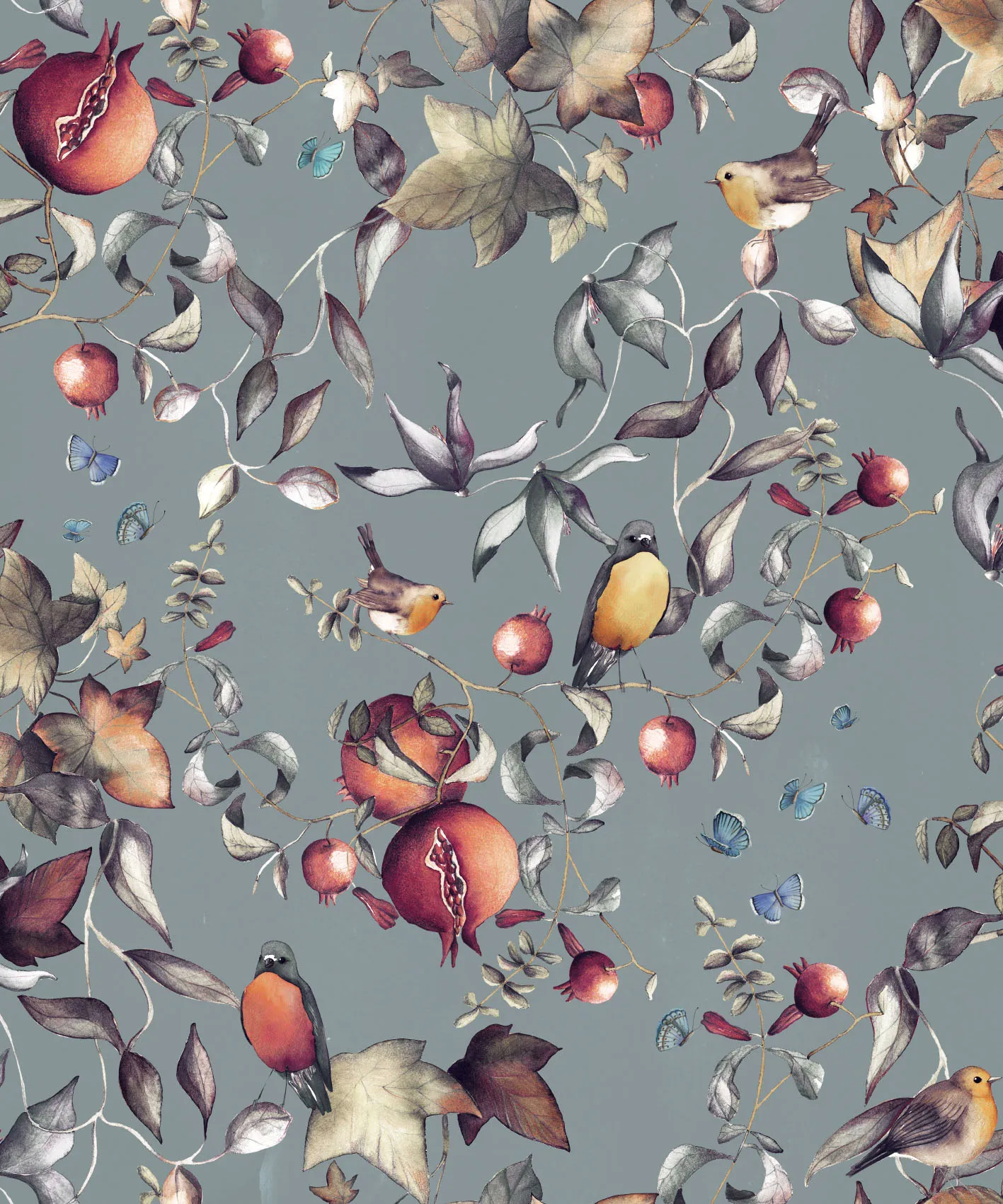 Обои для стен CoDe Fabula D0001_MELOGRANO_CAMEO_LW