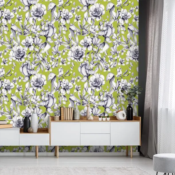 Обои для стен CoDe Fabula D0012_IDA_LIME_LW #6