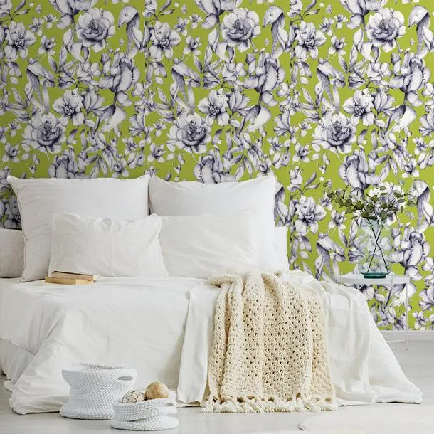 Обои для стен CoDe Fabula D0012_IDA_LIME_LW #8