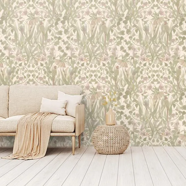 Обои для стен CoDe Fabula D0024_TREPIUME_VANILLA_LW #5