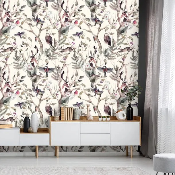 Обои для стен CoDe Fabula D0042_BOSCO-INCANTATO_SNOW_LW #6