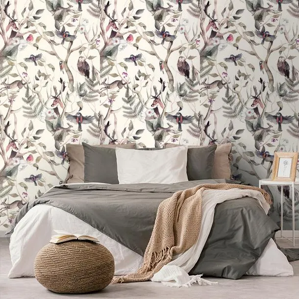 Обои для стен CoDe Fabula D0042_BOSCO-INCANTATO_SNOW_LW #7