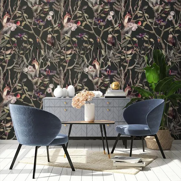 Обои для стен CoDe Fabula D0043_BOSCO-INCANTATO_PINE_LW #3