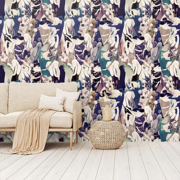 Обои для стен CoDe Fabula D0052_DEMETRA_PEACOCK_LW #5