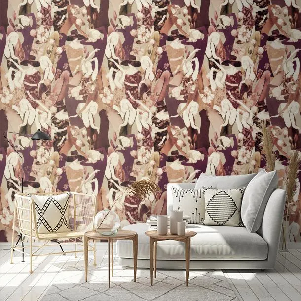 Обои для стен CoDe Fabula D0053_DEMETRA_PLUM_LW #2