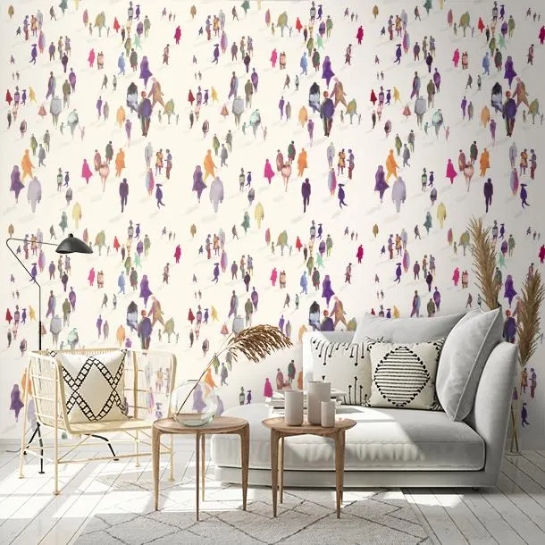 Обои для стен CoDe Fabula D0071_PASSEGGIATA_RAINBOW_LW #2