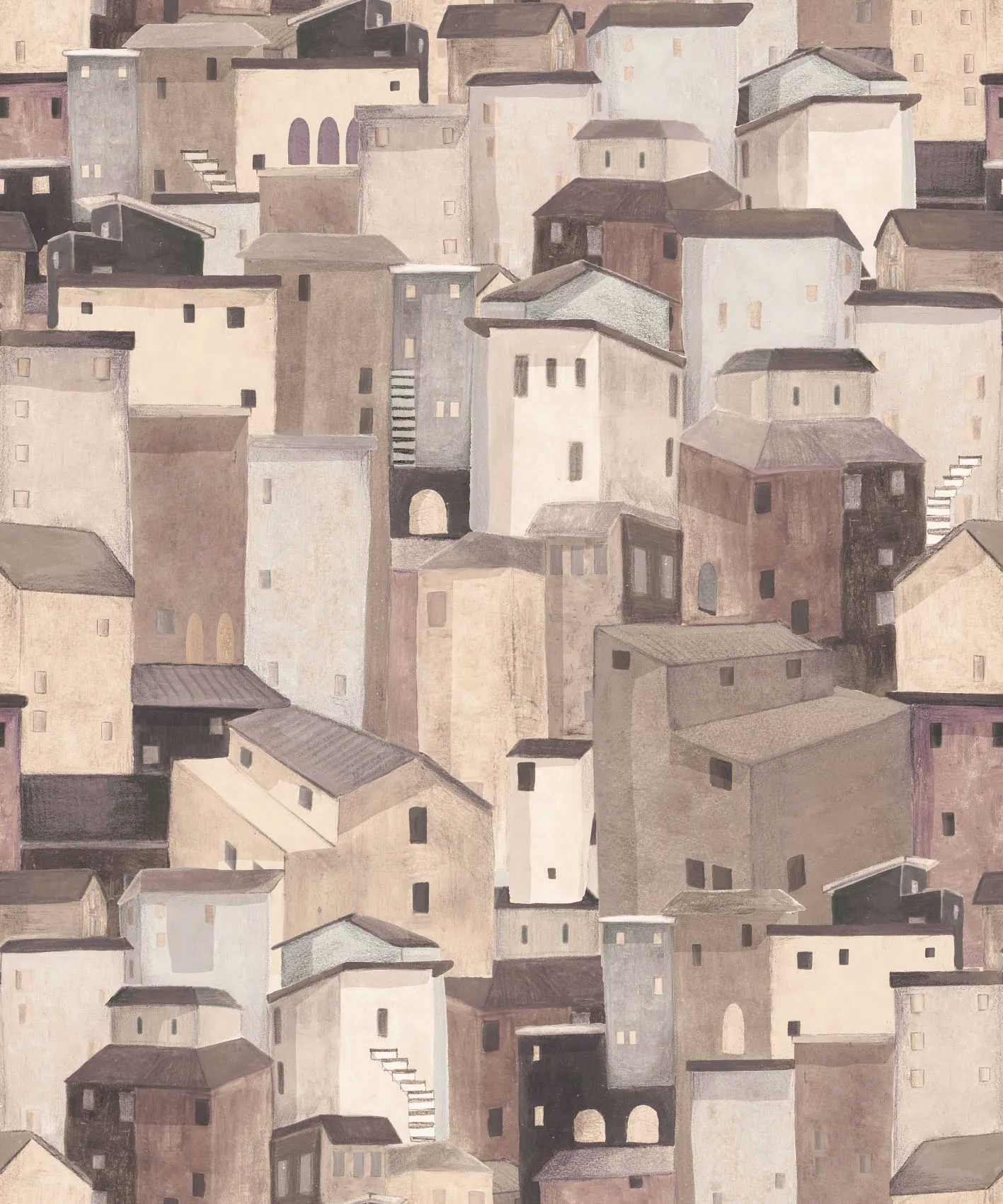 Обои для стен CoDe Fabula D0093_BELVEDERE_FOG_LW